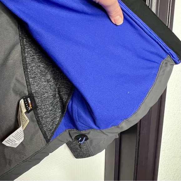 L.L. Bean Black and Gray Jacket with Purple Accents - Picture 7 of 12